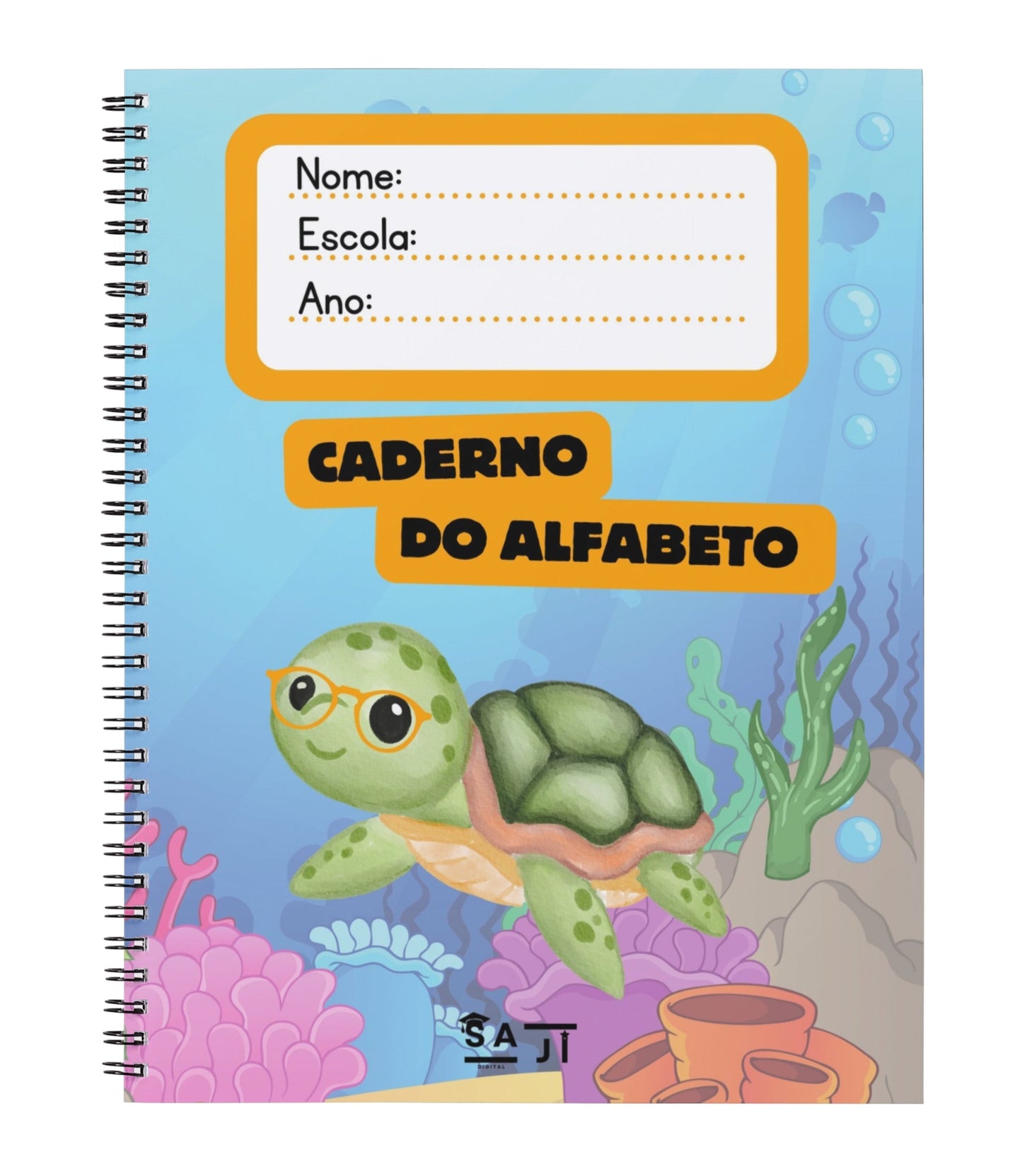 Alfabeto Bastão e Letra Cursiva para alfabetização