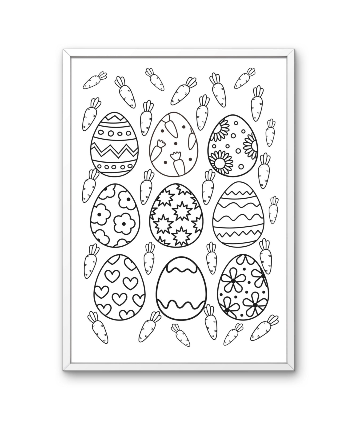 Desenhos de Pascoa para colorir