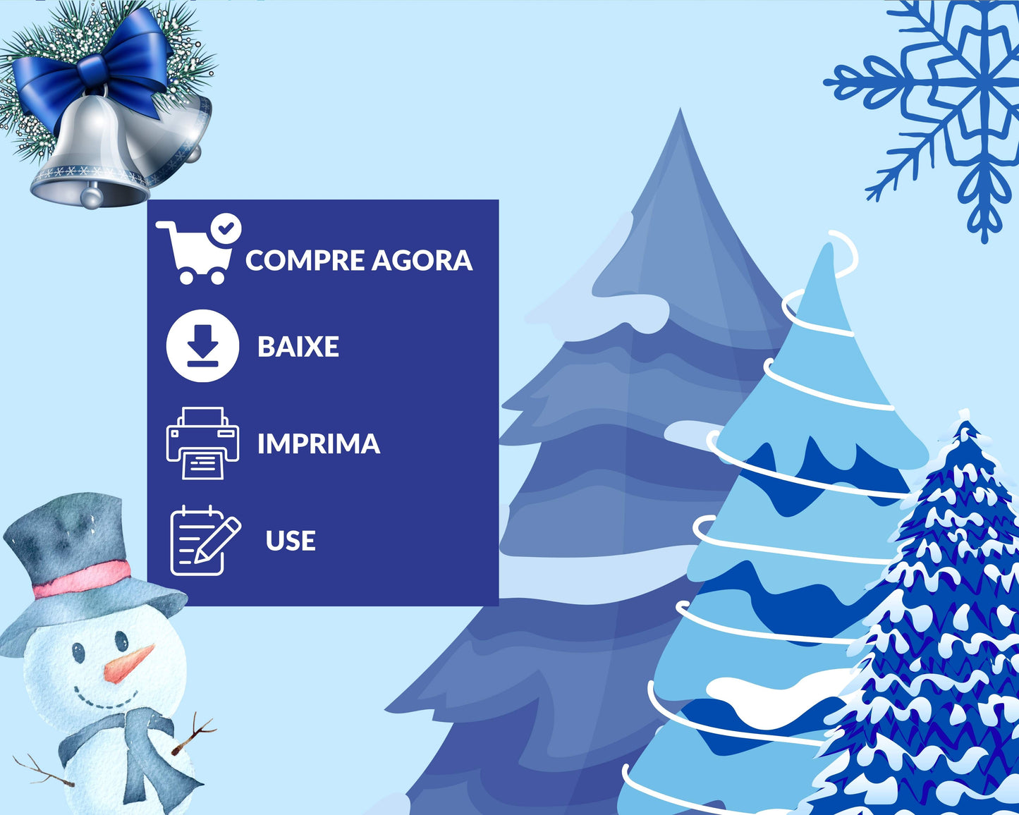 cartoes de natal para colorir