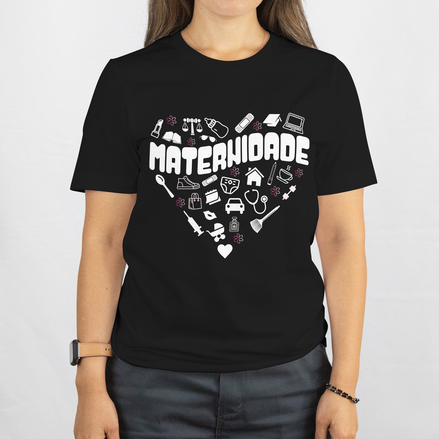 Maternidade - camisa - arte
