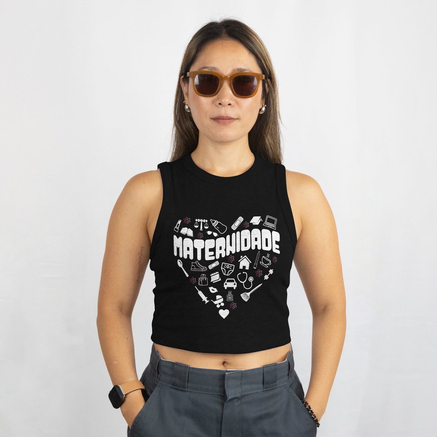 Maternidade - camisa - arte