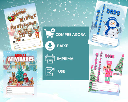 CAPAS PARA AVALIAÇÕES E ATIVIDADES