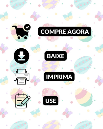 Páscoa - Recorte e Colagem