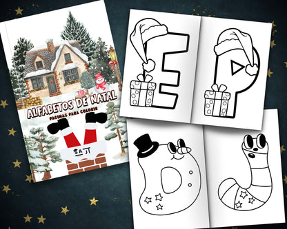 ALFABETO PARA COLORIR