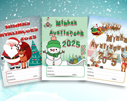 CAPAS PARA AVALIACOES  NATAL 