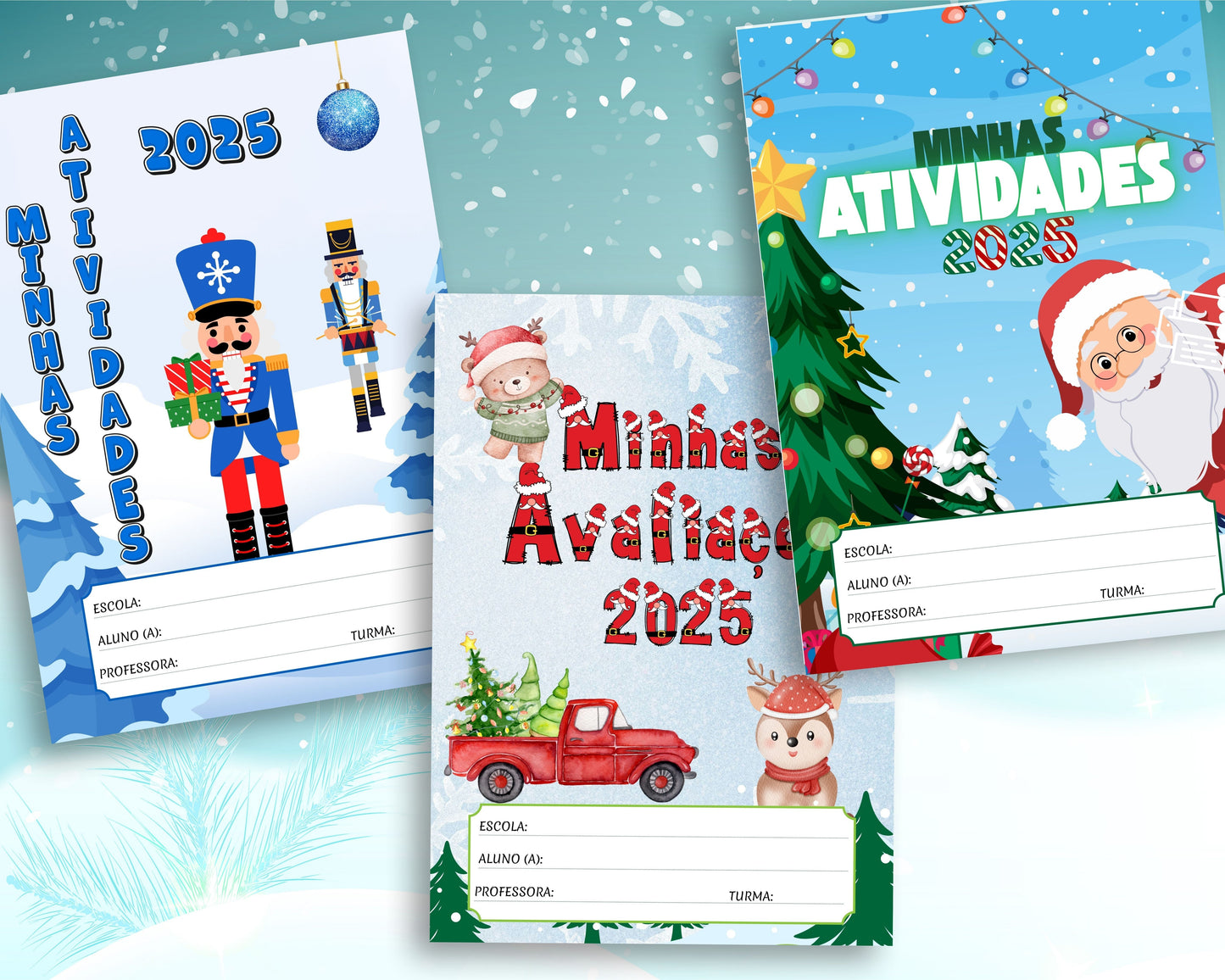 CAPAS PARA AVALIACOES  NATAL 