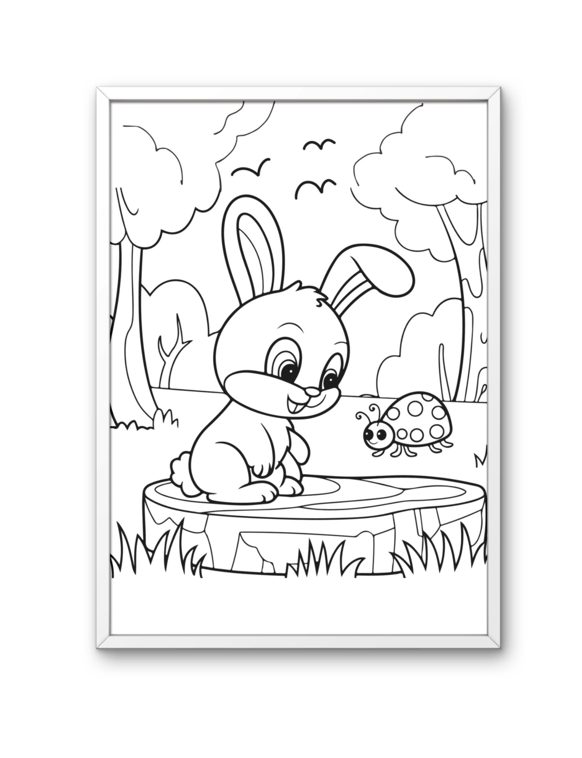 Desenhos de Pascoa para colorir 