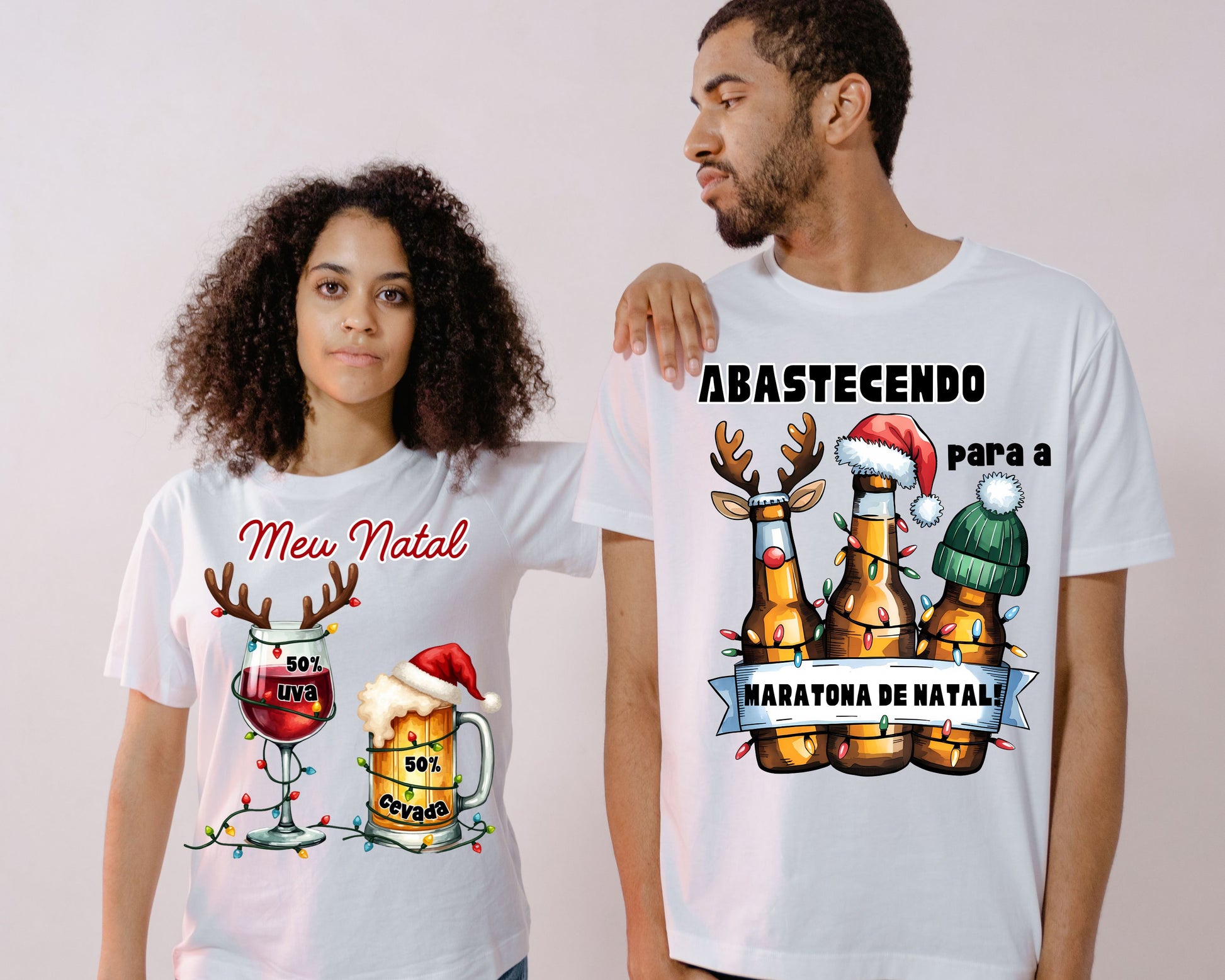 ESTAMPA DE CAMISA PARA O NATAL