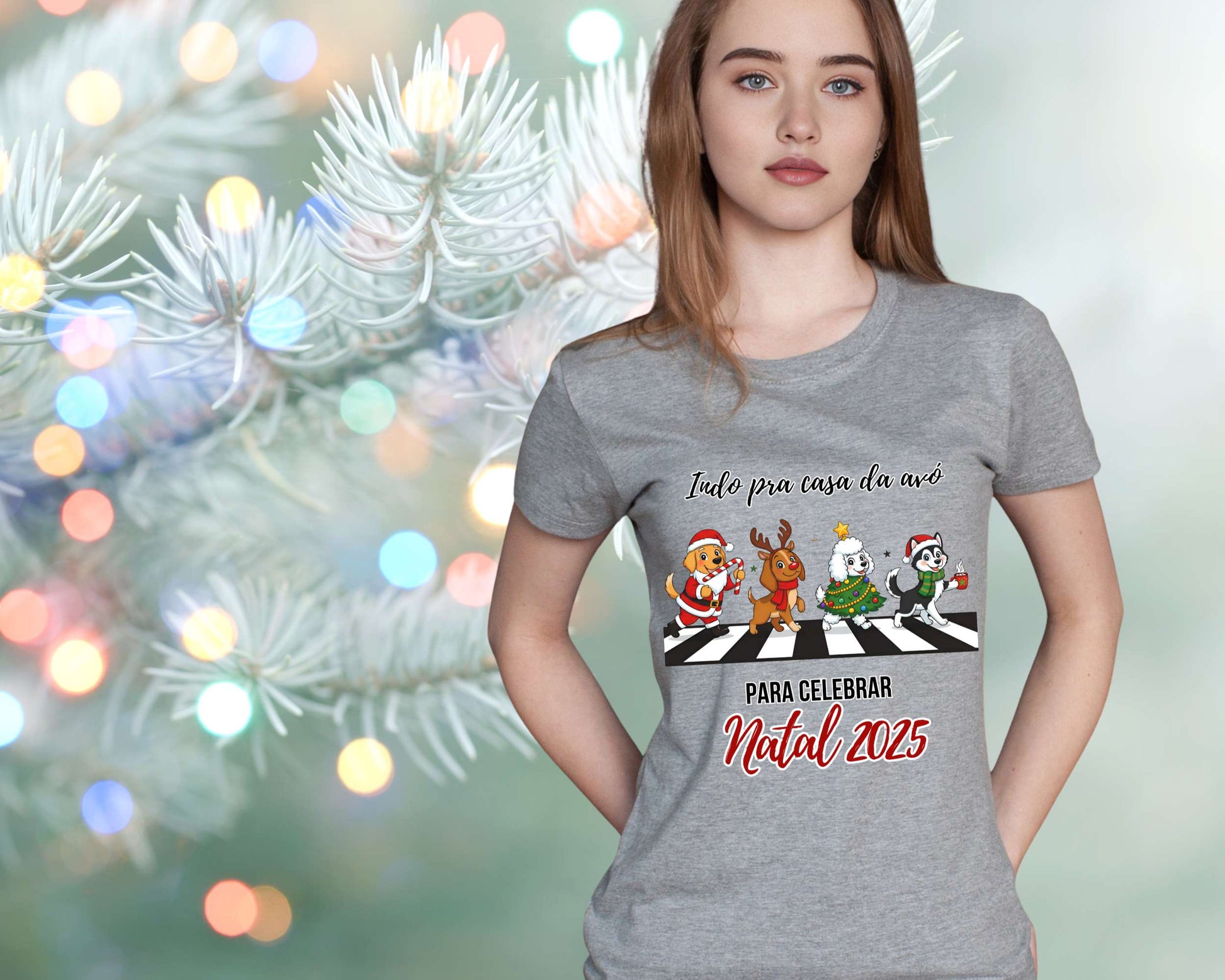 Estampa Feliz Natal 2025