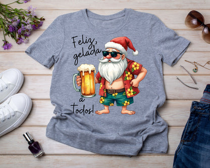 ESTAMPA DE CAMISA PARA O NATAL