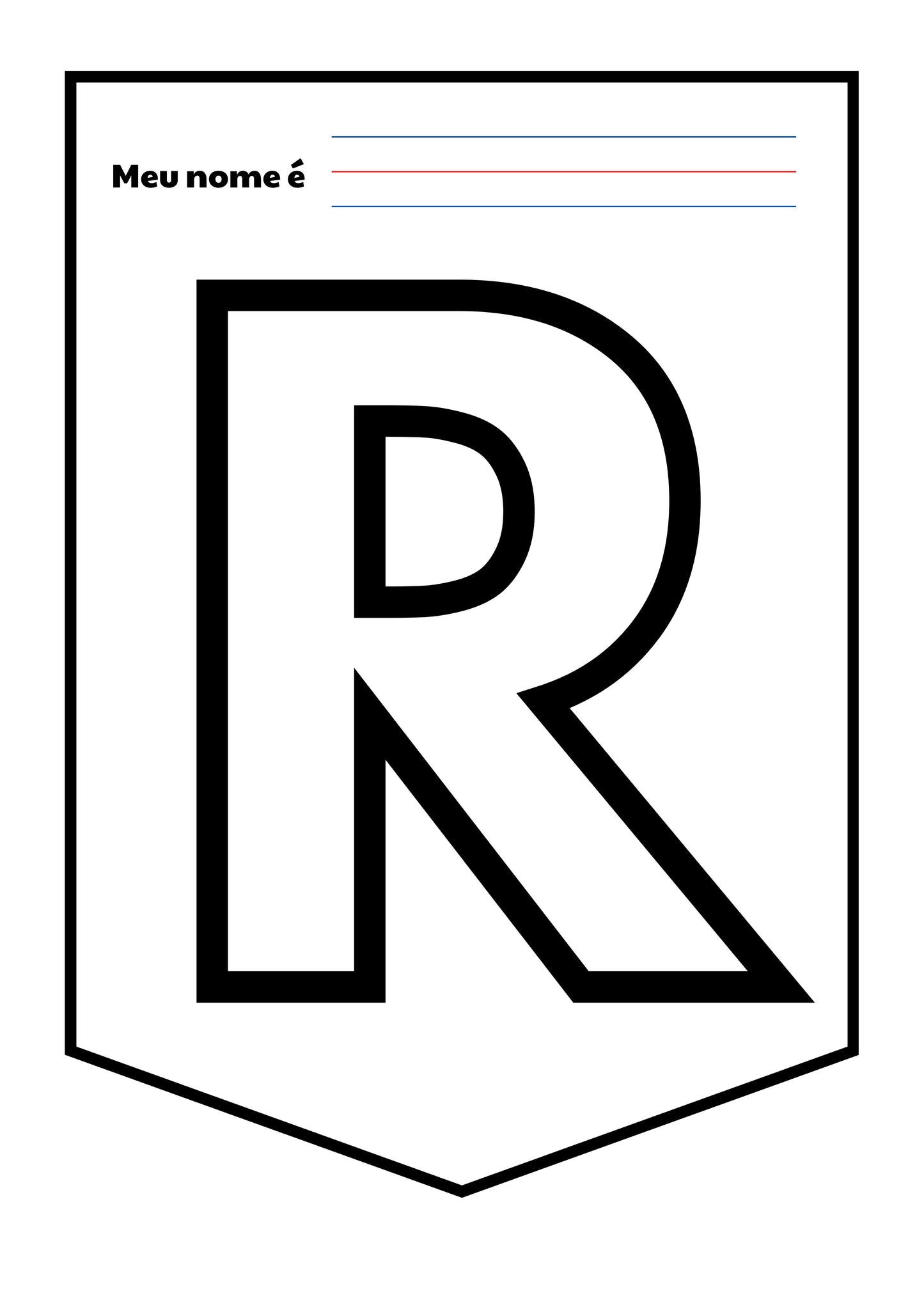 Internal Page - Letter R - Alphabet