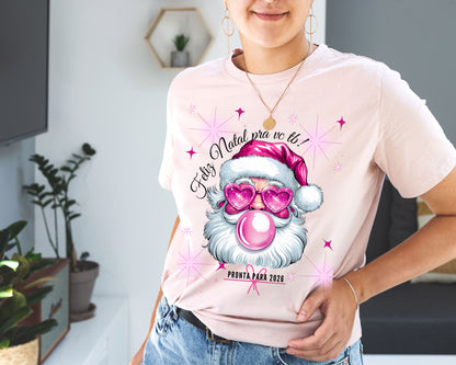 NATAL ROSA - LOGO PAPAINOEL ROSA