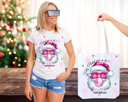 NATAL ROSA - LOGO PAPAINOEL ROSA