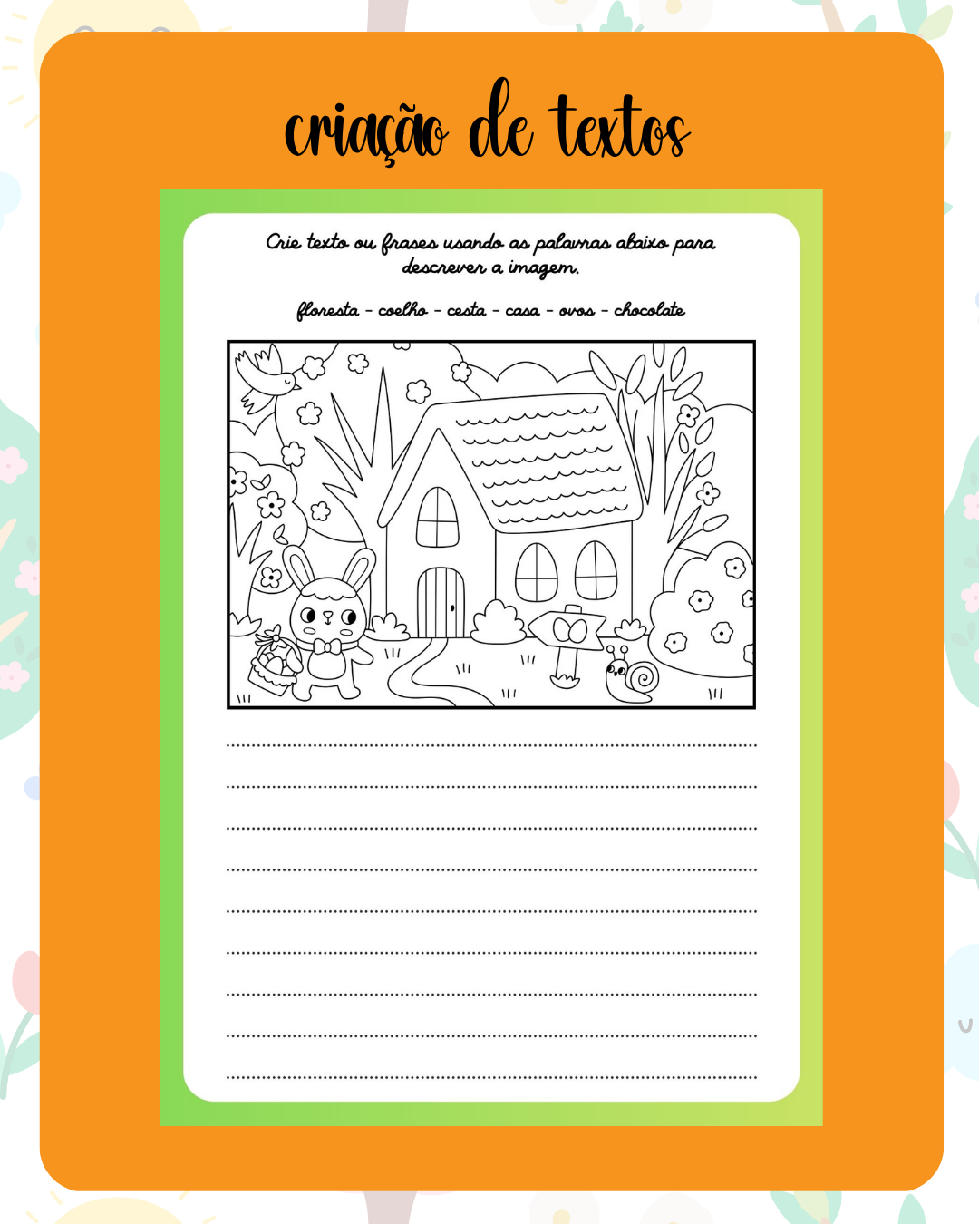 ATIVIDADES DE PASCOA 2